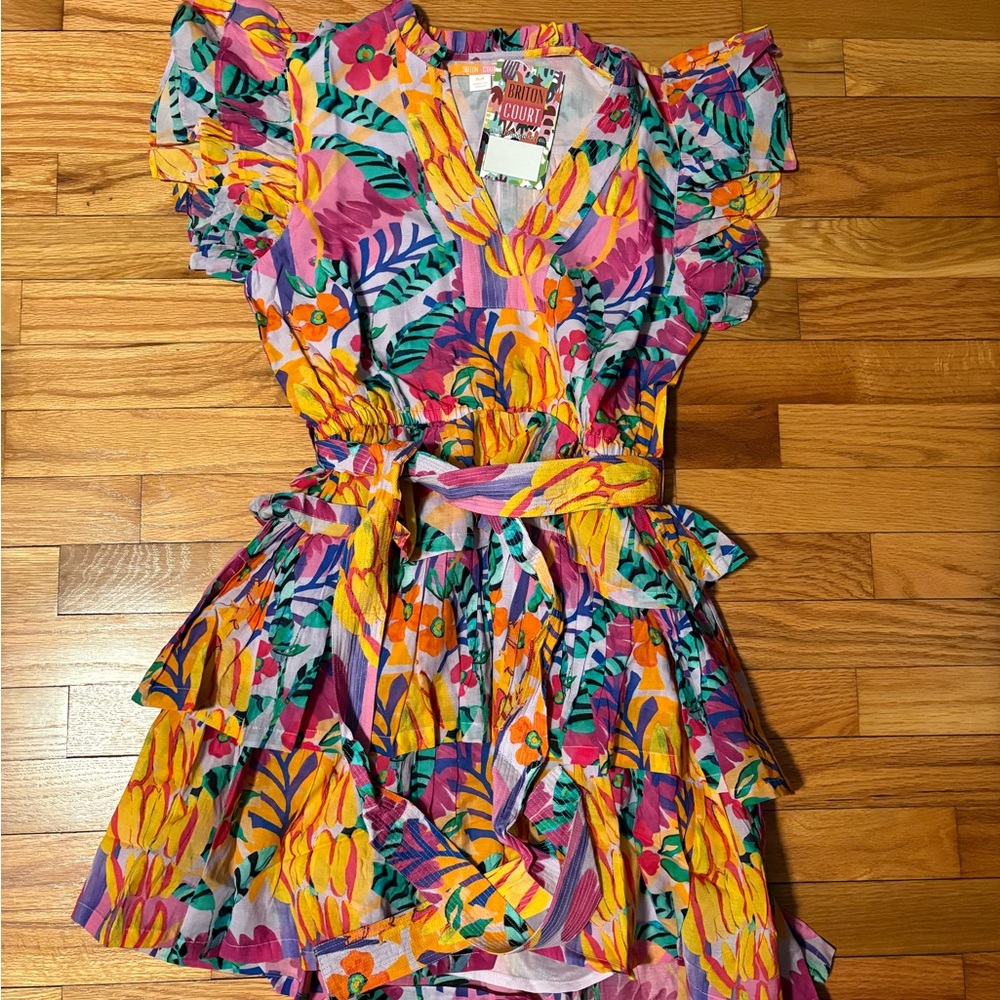 Briton Court Aria mini floral dress